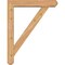 Ekena Millwork Traditional Craftsman Smooth Bracket w/ Offset Brace, Western Red Cedar, 5 1/2"W x 28"D x 36"H BKT0604X28X36TRA04SWR - alternate 3